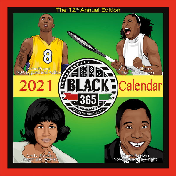 2021 Black365 Calendar