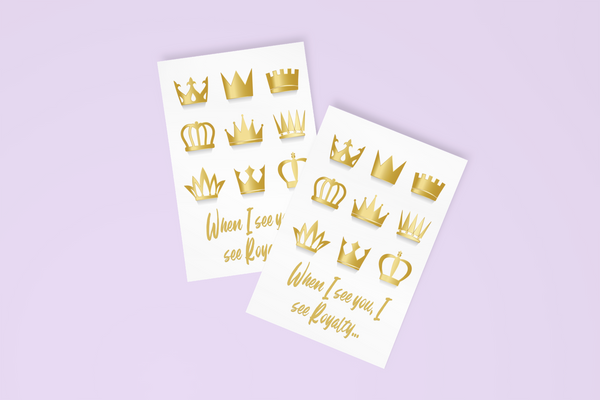 Crowns Greeting Card