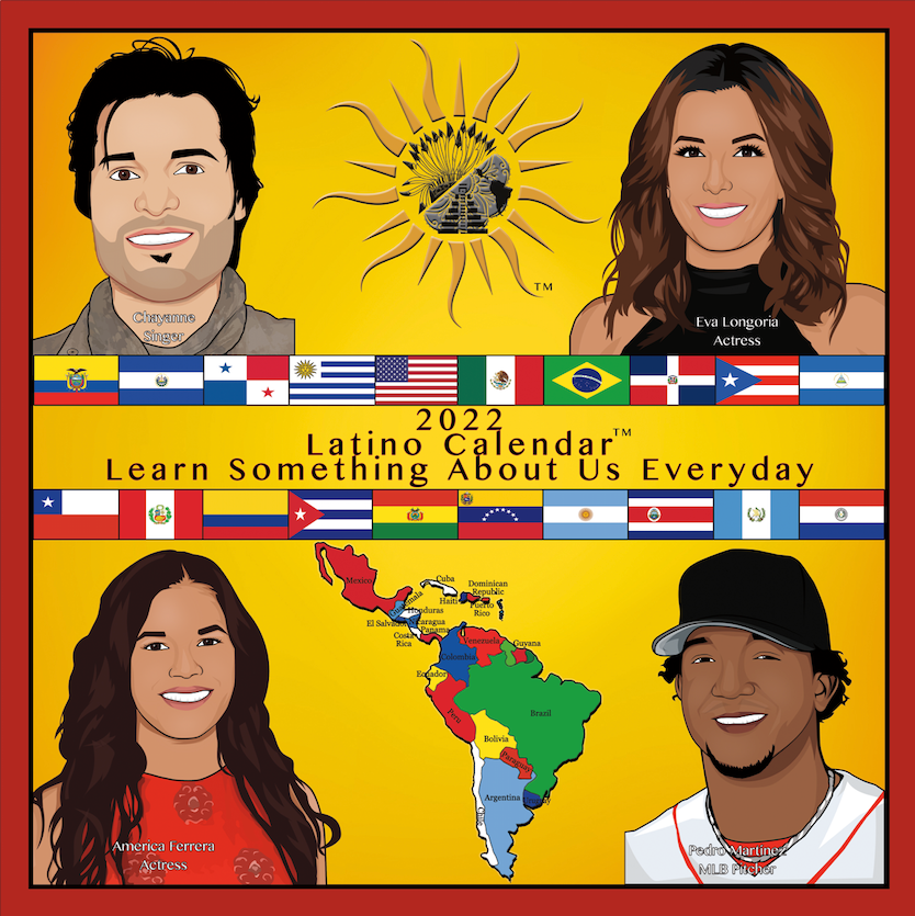2022 Latino Calendar
