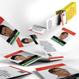 Black History Cards, Edition 1: Conscious Quotations features 52 cards that are beautifully illustrated on the front, along with 52 inspirational quotations on the back! Order your now to see and hear 52 motivational quotations from some of our best and brightest minds. This deck of cards features quotations from Maya Angelou, Dr. Martin Luther King, Lena Horne, Malcolm X, Dr. John Henrik Clarke, Harriet Tubman, Marcus Garvey and many more.